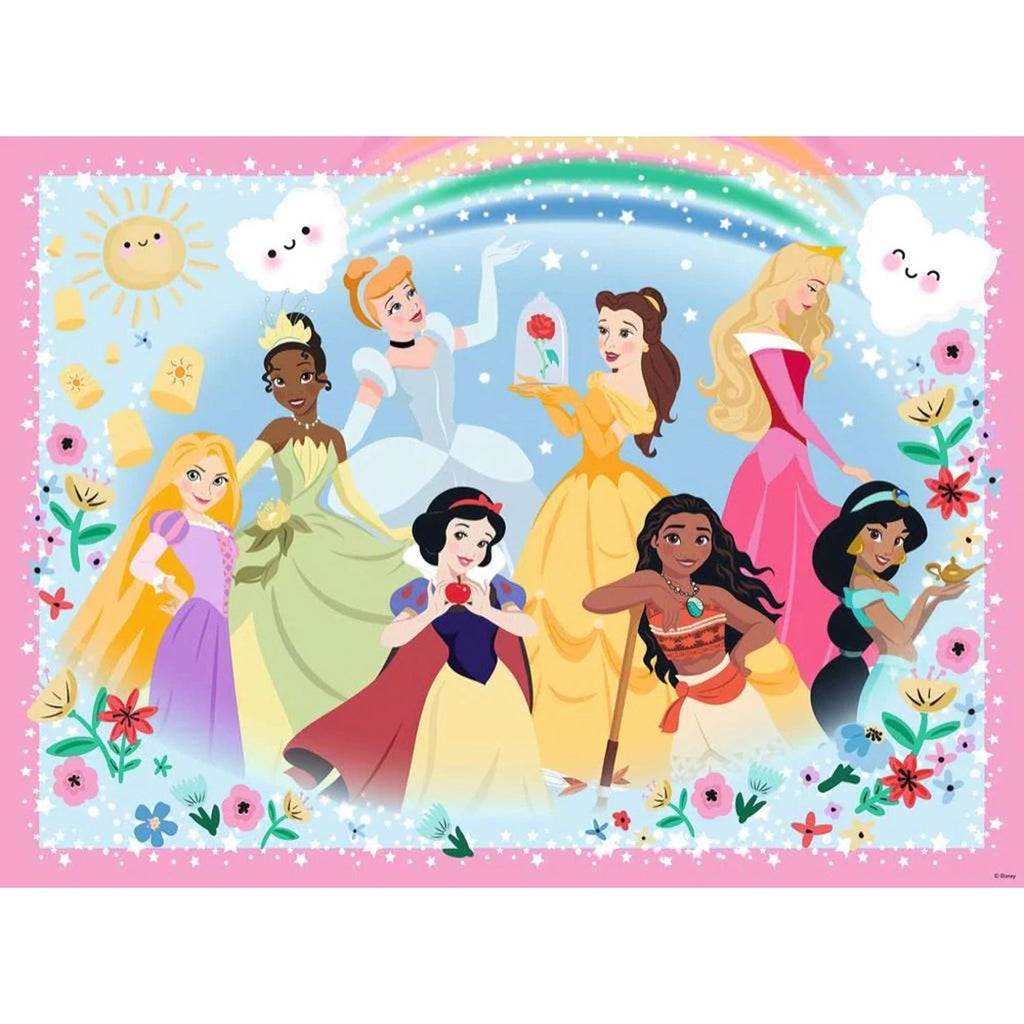 Ravensburger Disney Princess Strong, Beautiful and Brave 100pc Puzzle ...