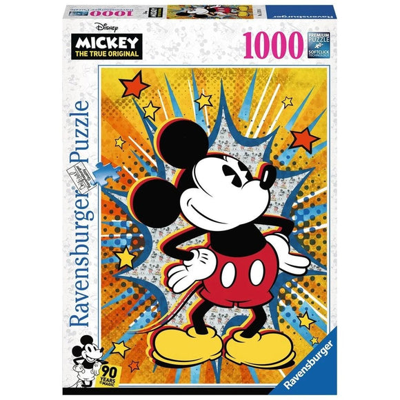 Ravensburger Disney Retro Mickey Puzzle 1000pc-RB15391-6-Animal Kingdoms Toy Store