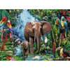 Ravensburger Elephants at the Oasis 150pc-RB12901-0-Animal Kingdoms Toy Store