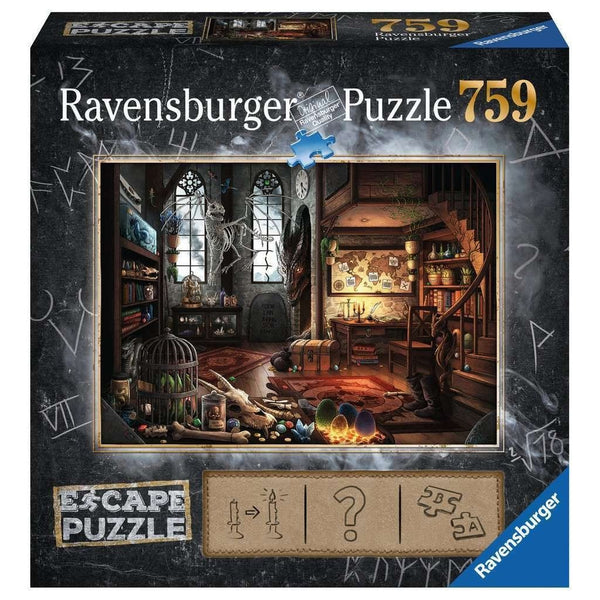 Ravensburger Escape 5 Dragon Laboratory Puzzle 759pc-RB19960-0-Animal Kingdoms Toy Store