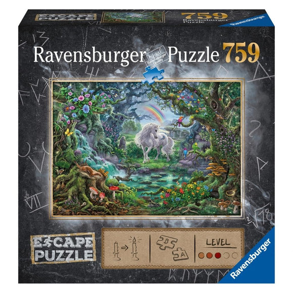 Ravensburger Escape 9 The Unicorn Puzzle 759pc-RB16512-4-Animal Kingdoms Toy Store