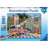 Ravensburger Fire Truck Rescue 100pc Puzzle