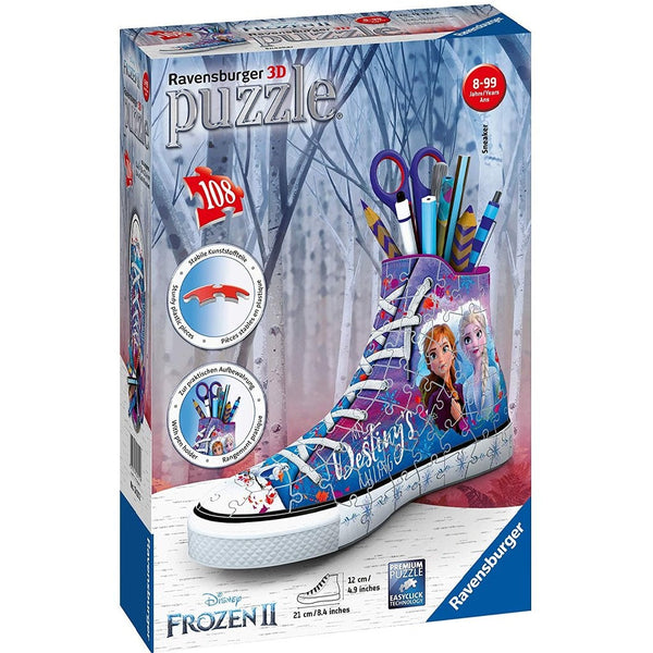 Ravensburger Frozen 2 3D Sneaker 108pc-RB12121-2-Animal Kingdoms Toy Store