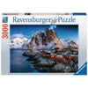 Ravensburger Hamnoy, Lofoten Puzzle 3000pc-RB17081-4-Animal Kingdoms Toy Store