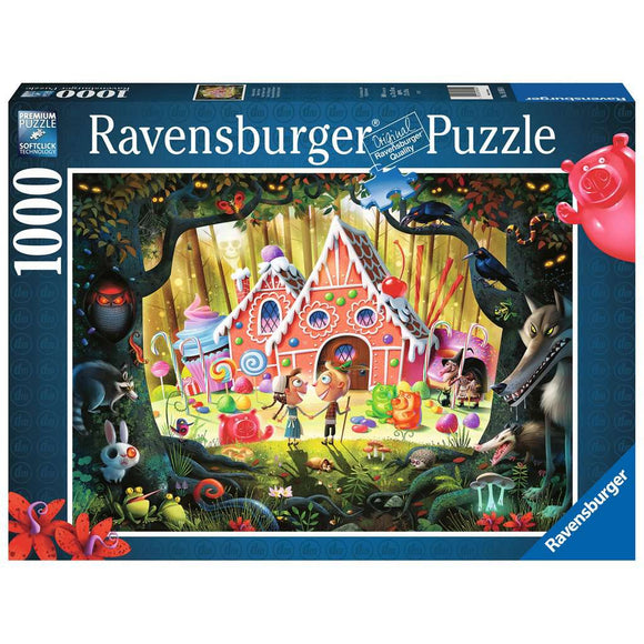 Ravensburger Hansel And Gretel Beware! 1000pc Puzzle