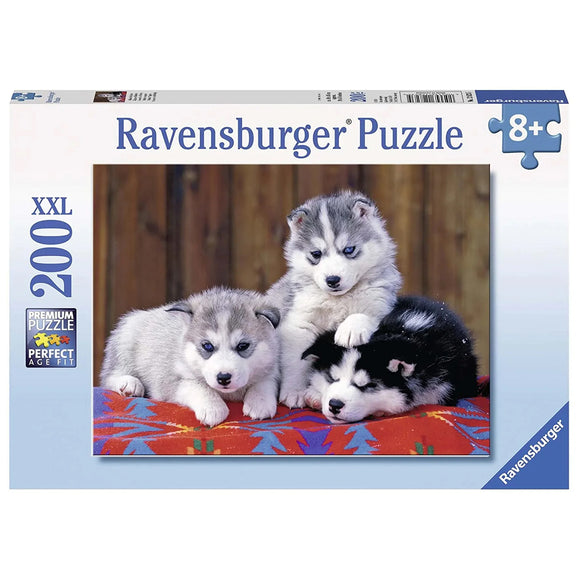 Ravensburger Husky Puppies Puzzle 200pc