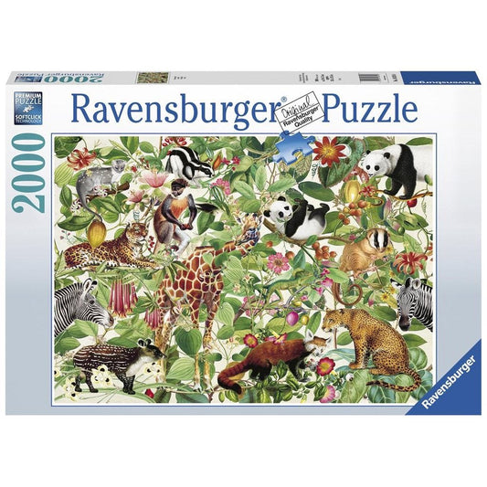 Ravensburger Jungle Puzzle 2000pc-RB16824-8-Animal Kingdoms Toy Store