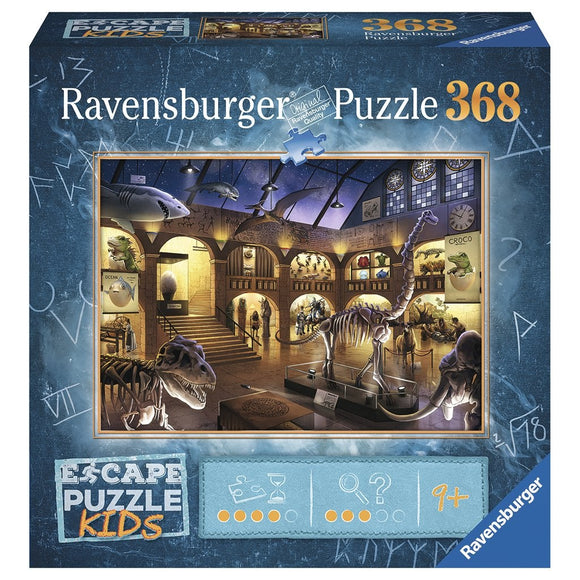 Ravensburger Kids Escape Puzzle - Museum Mysteries 368pc-RB12935-5-Animal Kingdoms Toy Store