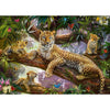 Ravensburger Leopard Family Puzzle 1000pc-RB19148-2-Animal Kingdoms Toy Store