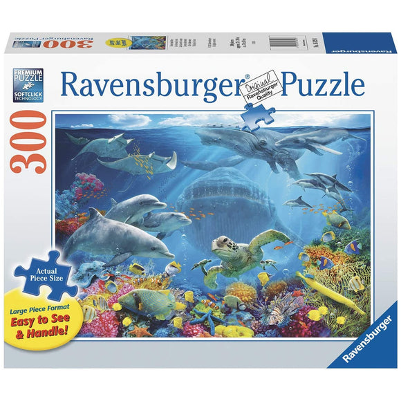Ravensburger Life Underwater Puzzle 300pc Large Format-RB16829-3-Animal Kingdoms Toy Store