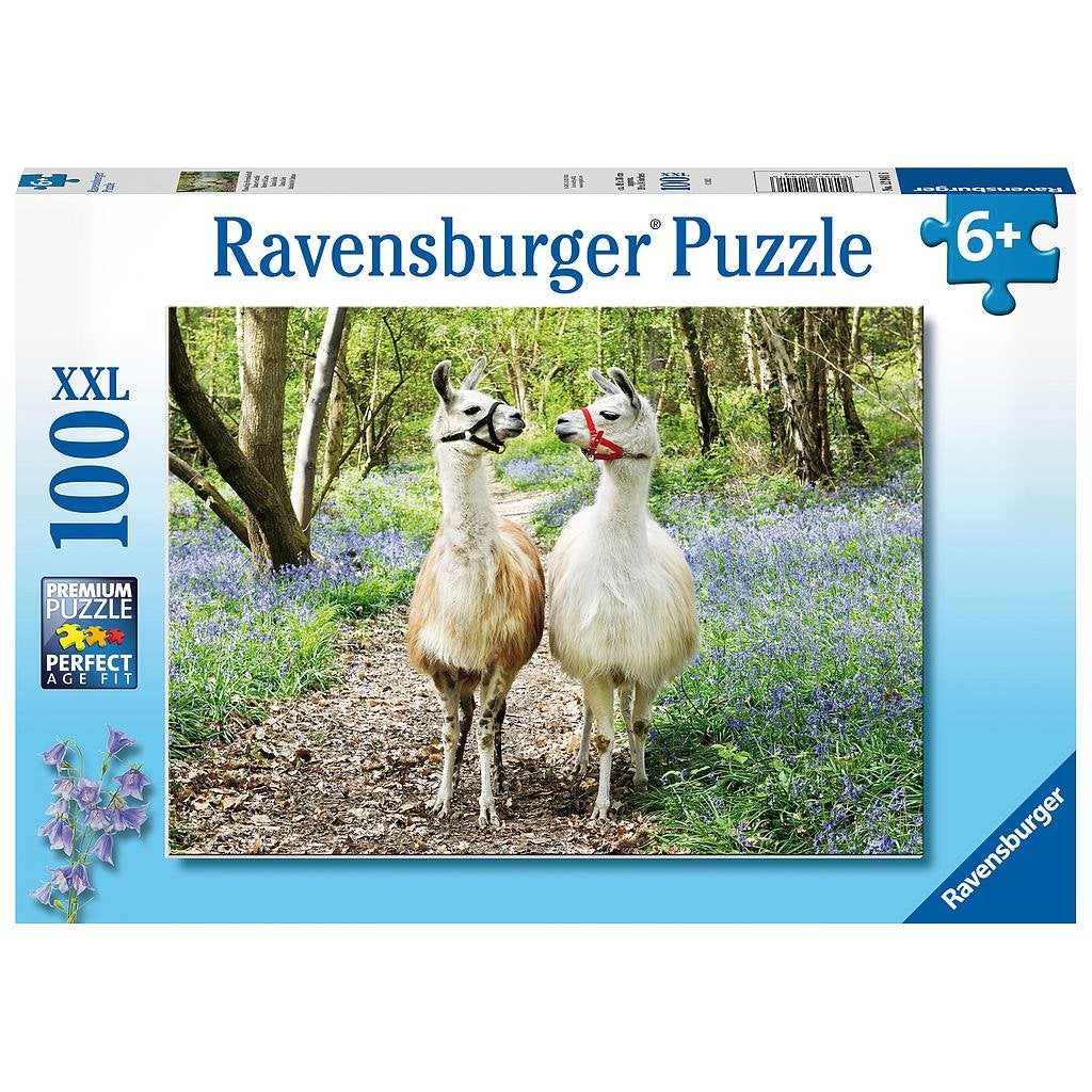 Ravensburger Llama Love 100pc-RB12941-6-Animal Kingdoms Toy Store