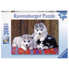 Ravensburger Mignons Huskies Puzzle 200pc