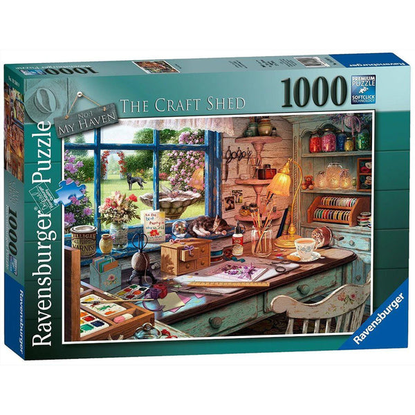 Ravensburger My Haven No 1 The Craft Shed 1000pc