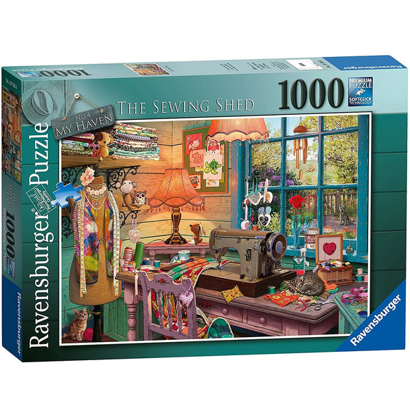 Ravensburger My Haven No 2 The Sewing Shed 1000pc