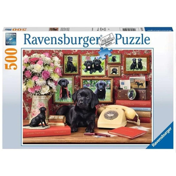 Ravensburger My Loyal Friends Puzzle 500pc-RB16591-9-Animal Kingdoms Toy Store