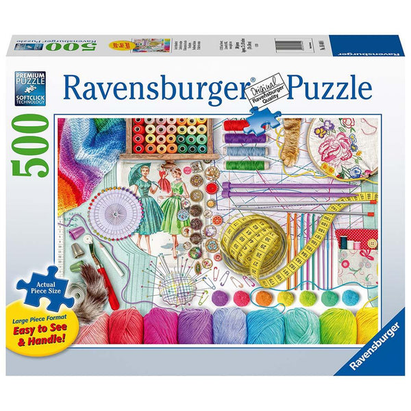 Ravensburger Needlework Station 500pc Large Format
