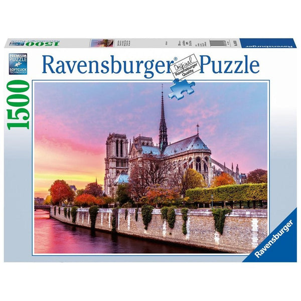 Ravensburger Picturesque Notre Dame Puzzle 1500pc-RB16345-8-Animal Kingdoms Toy Store