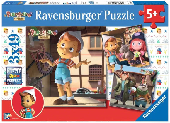 Ravensburger Pinocchio 3x49pc Puzzle