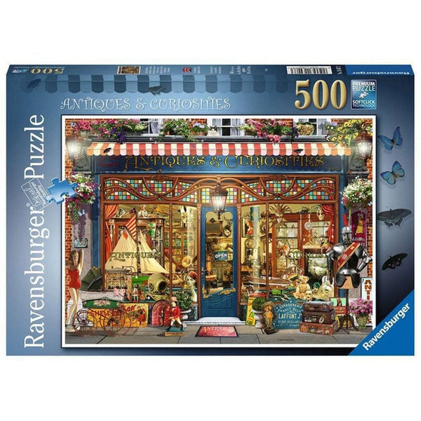 Ravensburger Puzzle Antiques & Curiosities 500pc-RB16407-3-Animal Kingdoms Toy Store
