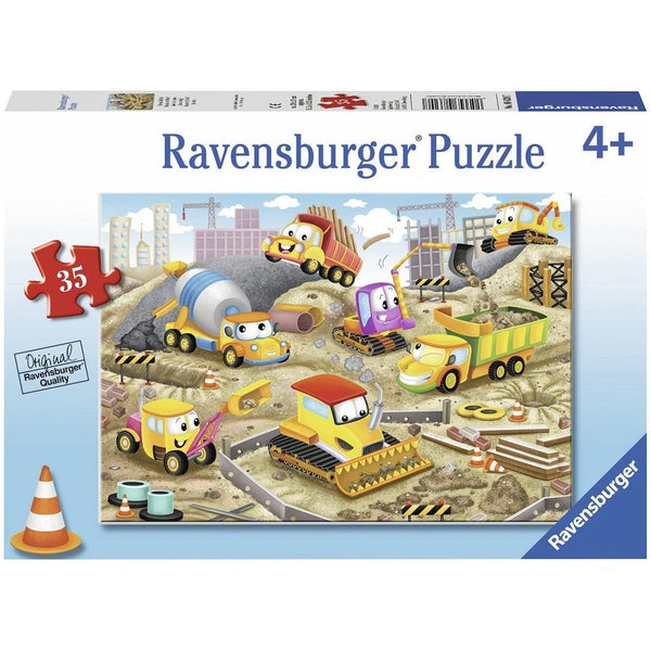 Ravensburger Puzzle Raise The Roof! 35pc-RB08620-7-Animal Kingdoms Toy Store