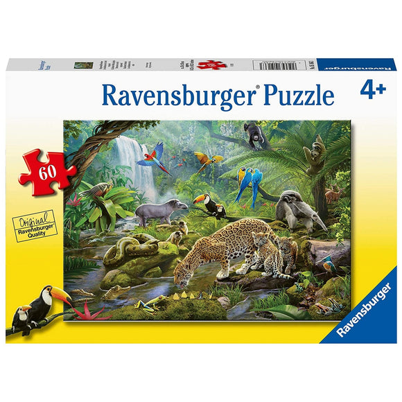 Ravensburger Rainforest Families 60pc-RB05166-3-Animal Kingdoms Toy Store