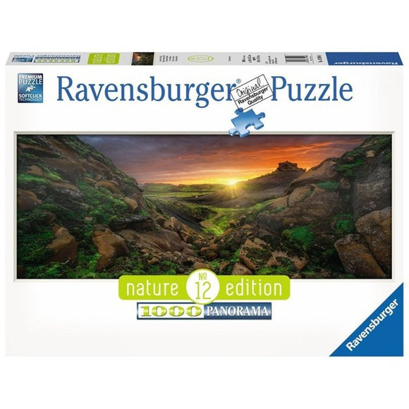 Ravensburger Sun Over Iceland Puzzle 1000pc-RB15094-6-Animal Kingdoms Toy Store