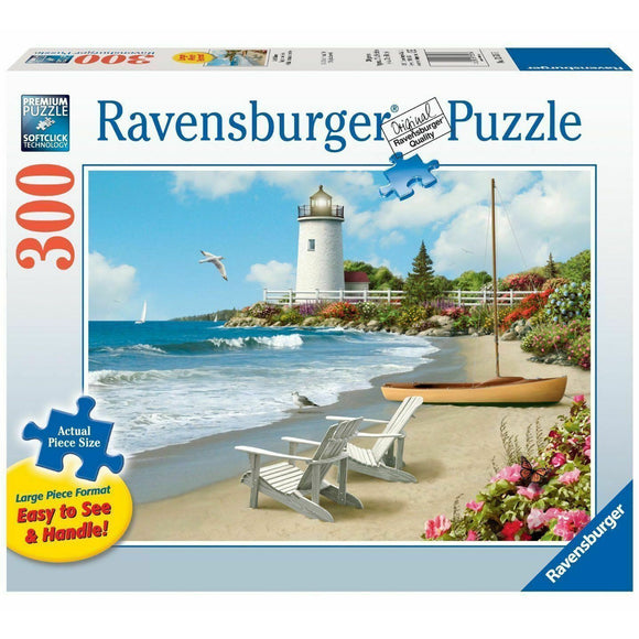 Ravensburger Sunlit Shores 300 Piece Large Format Puzzle