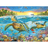 Ravensburger Swim with Sea Turtles 100pc-RB12942-3-Animal Kingdoms Toy Store
