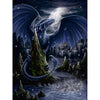 Ravensburger The Black and Blue Dragon Puzzle 1500pc