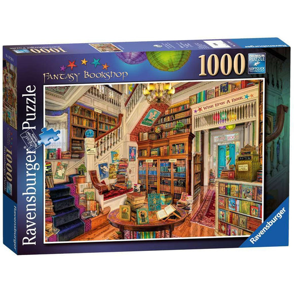 Ravensburger The Fantasy Bookshop Puzzle 1000pc