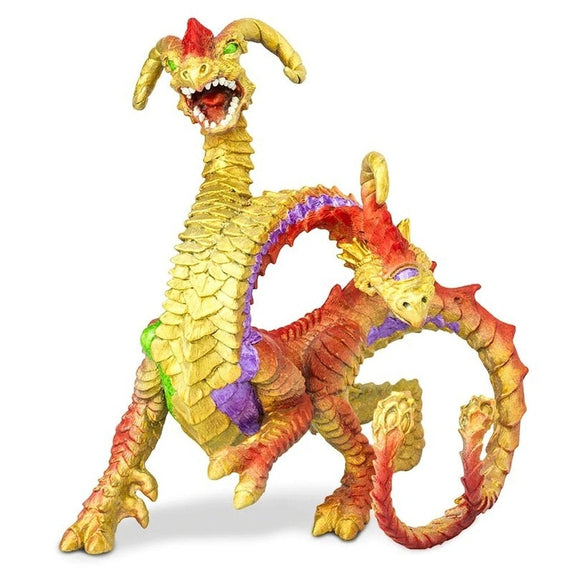 Safari Ltd 2 Headed Dragon-SAF10144-Animal Kingdoms Toy Store