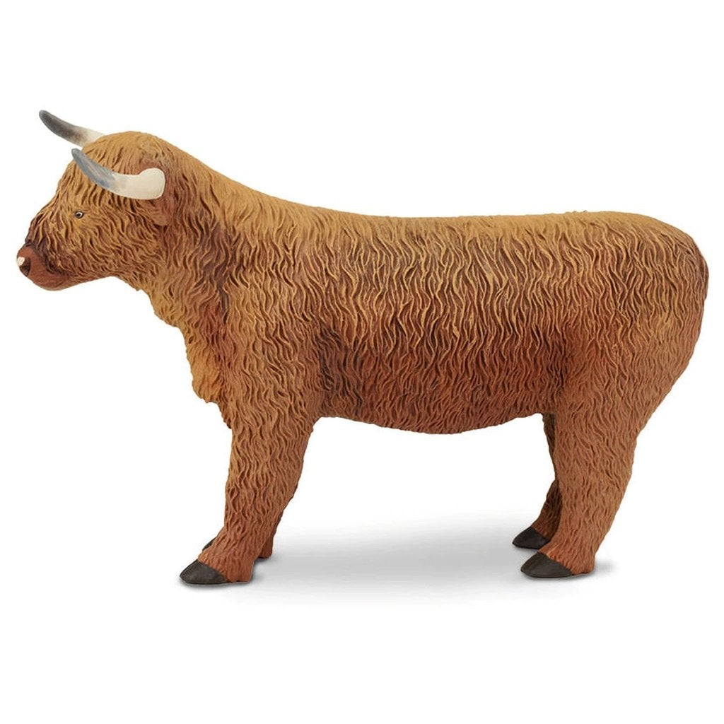 Safari Ltd Highland Bull-SAF162329-Animal Kingdoms Toy Store