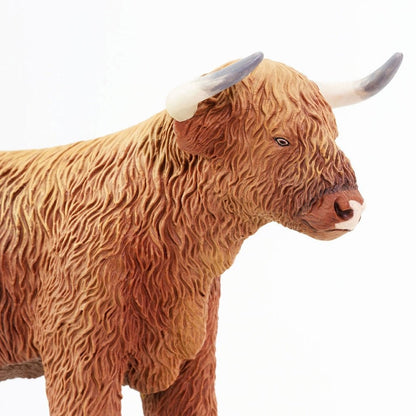 Safari Ltd Highland Bull-SAF162329-Animal Kingdoms Toy Store