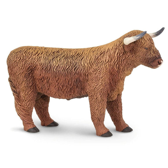 Safari Ltd Highland Bull-SAF162329-Animal Kingdoms Toy Store