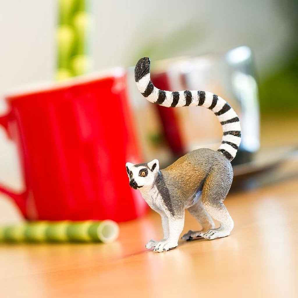 Safari Ltd Ring Tailed Lemur-SAF292229-Animal Kingdoms Toy Store