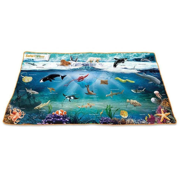 Safari Ltd Ocean Playmat-SAF206629-Animal Kingdoms Toy Store