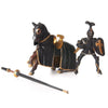 Schleich Black Knight on Horseback-70032-Animal Kingdoms Toy Store