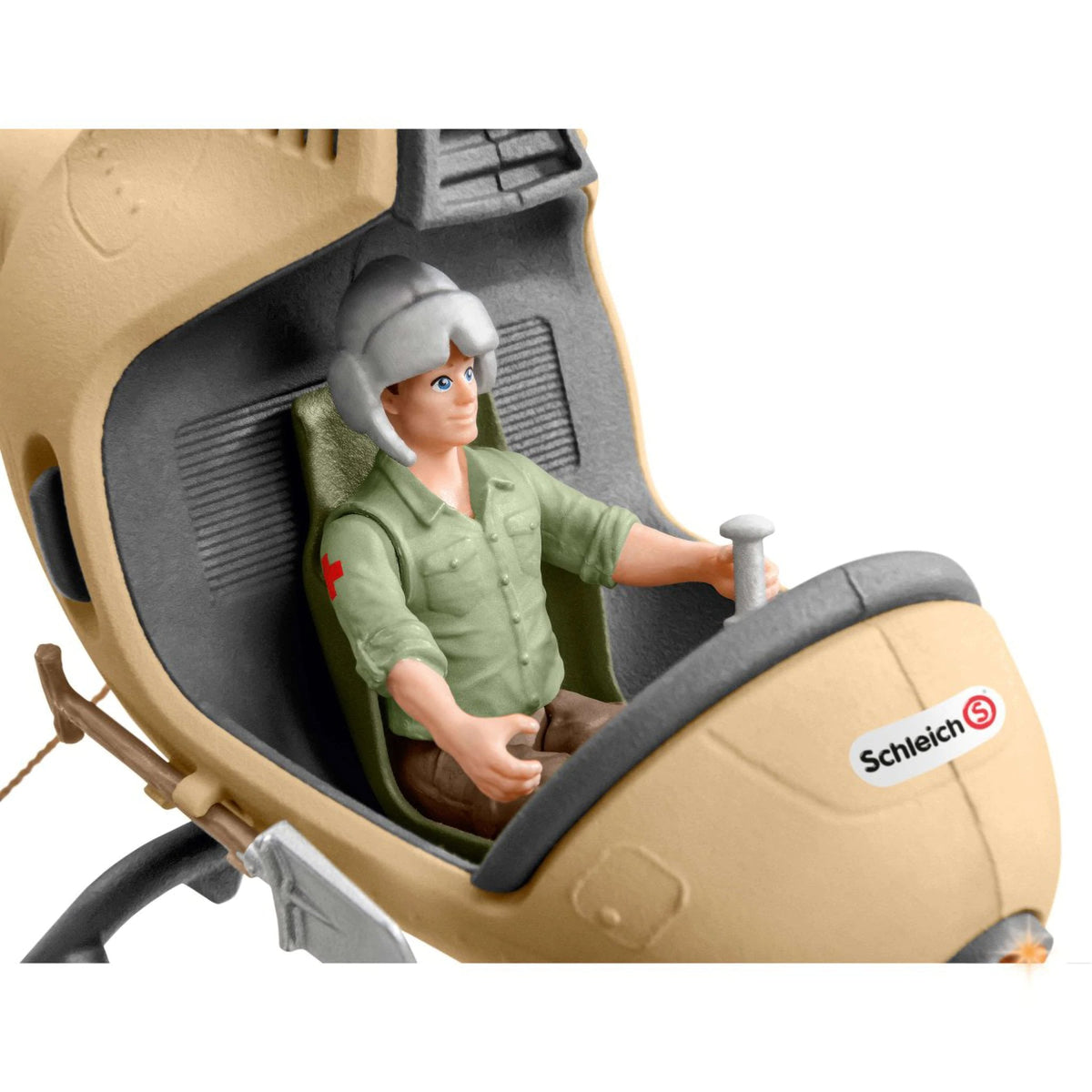 Schleich Animal Rescue Helicopter-42476-Animal Kingdoms Toy Store