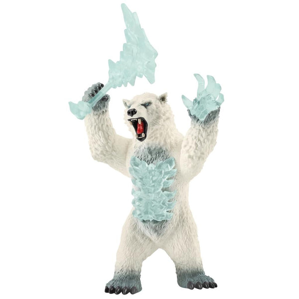 Schleich Blizzard Bear with Weapon-42510-Animal Kingdoms Toy Store