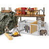 Schleich Croco Jungle Research Station-42350-Animal Kingdoms Toy Store