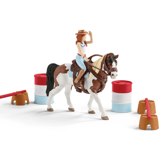 Schleich Hannah's western riding set-42441-Animal Kingdoms Toy Store