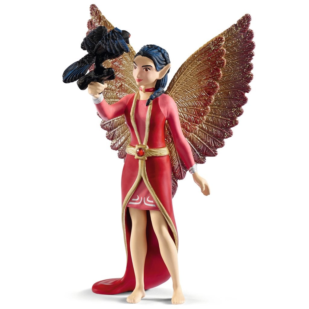 Schleich Nuray with Raven Munyn-70586-Animal Kingdoms Toy Store