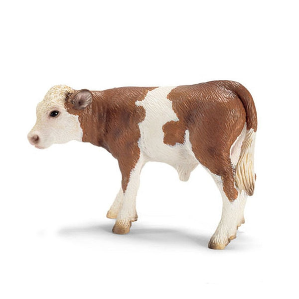 Schleich Simmental calf-13642-Animal Kingdoms Toy Store