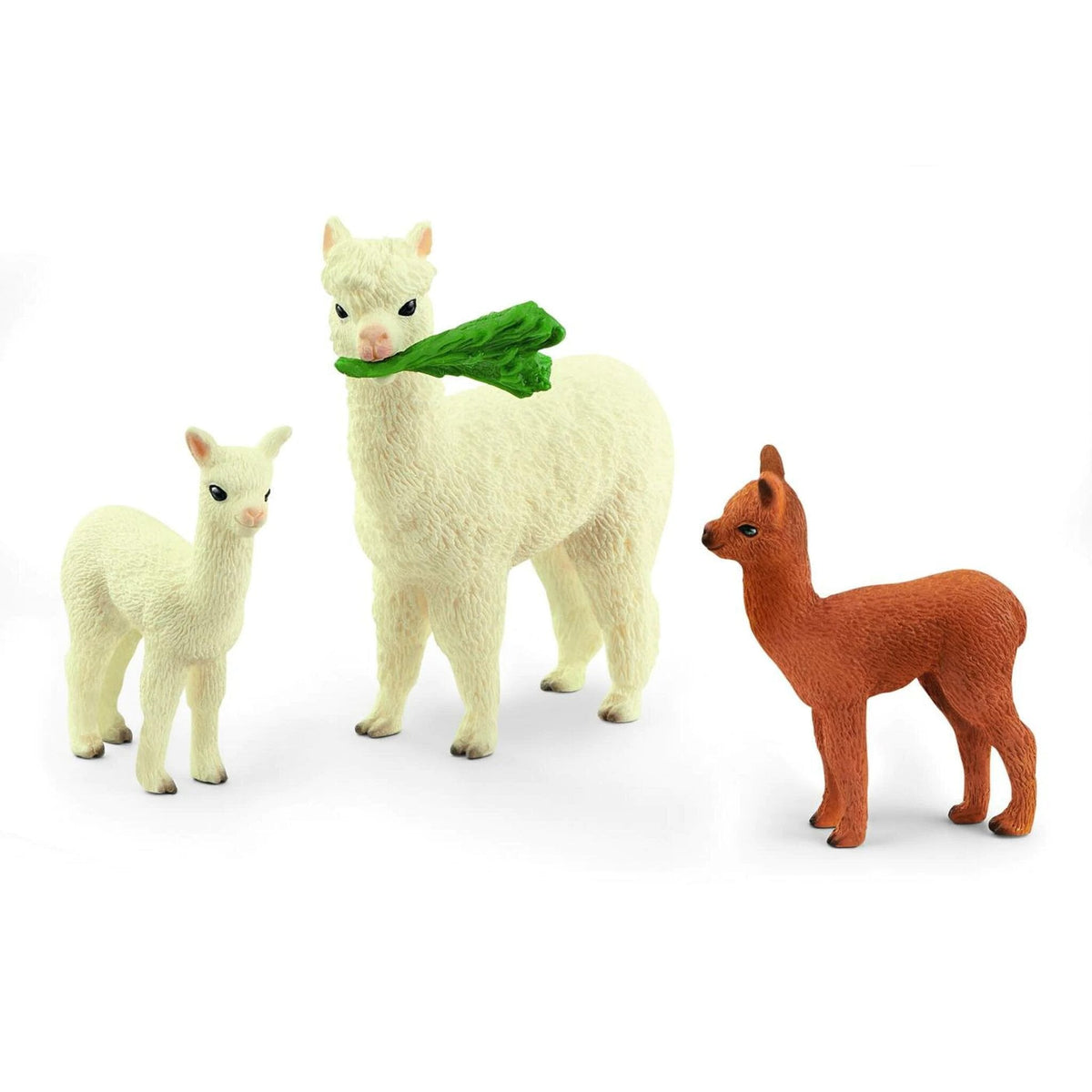 Schleich Alpaca Family-42544-Animal Kingdoms Toy Store