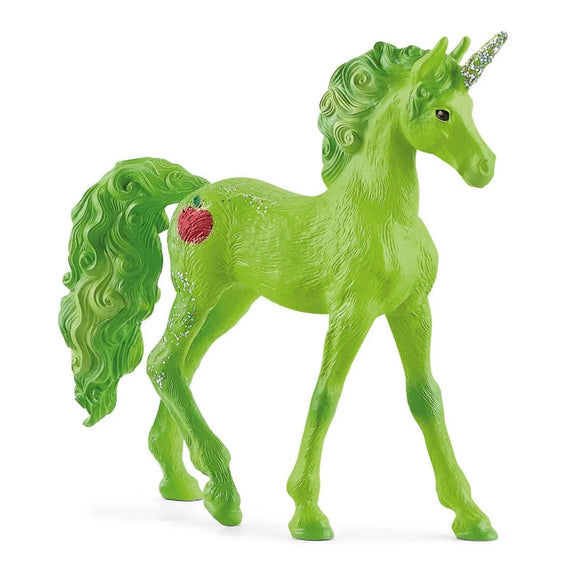 Schleich Apple Unicorn Foal-70708-Animal Kingdoms Toy Store