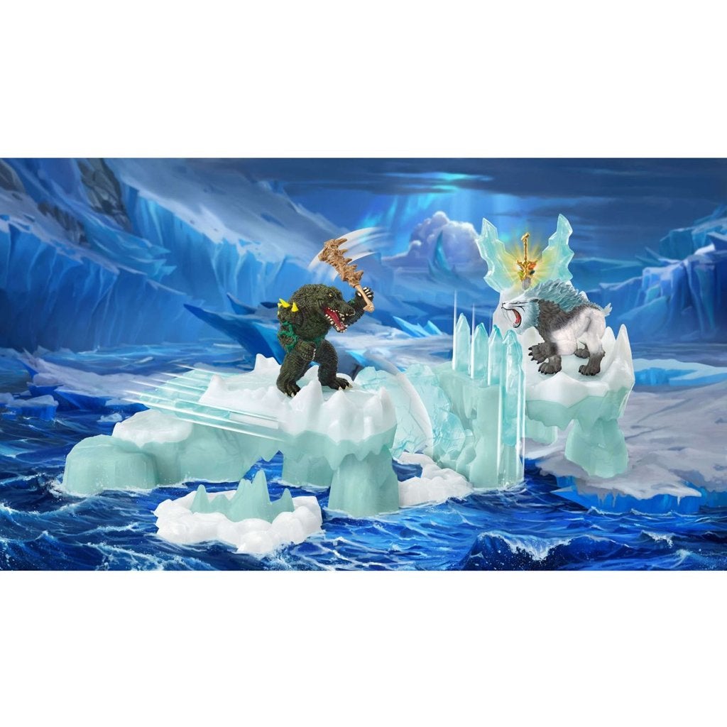 Schleich Attack on Ice Fortress-42497-Animal Kingdoms Toy Store
