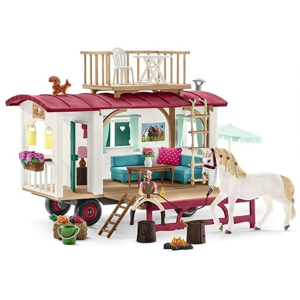 Schleich Caravan For Secret Club Meetings-42415-Animal Kingdoms Toy Store