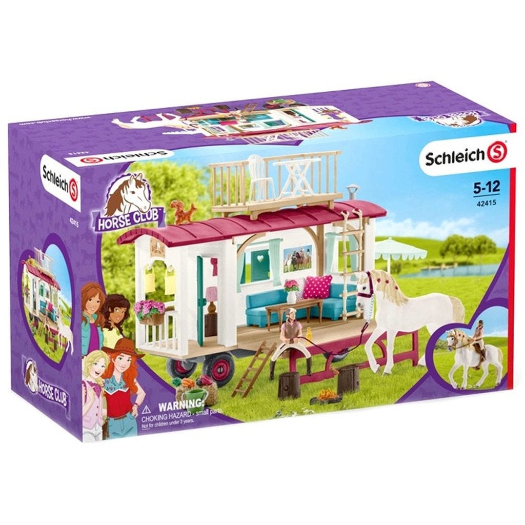 Schleich Caravan For Secret Club Meetings-42415-Animal Kingdoms Toy Store