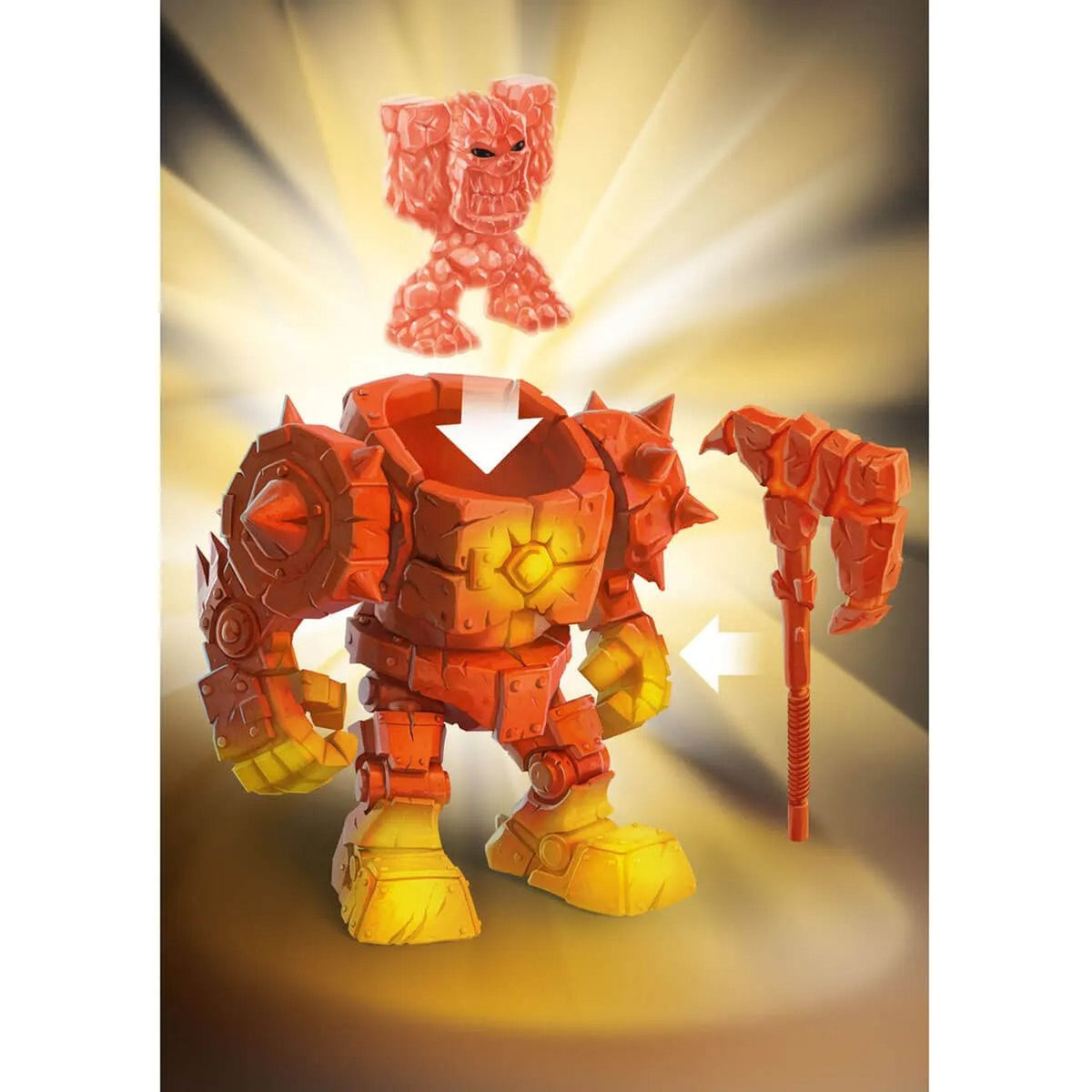 Schleich Eldrador Mini Creatures Lava Robot-42545-Animal Kingdoms Toy Store