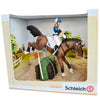 Schleich Eventing Horse Set-42047-Animal Kingdoms Toy Store